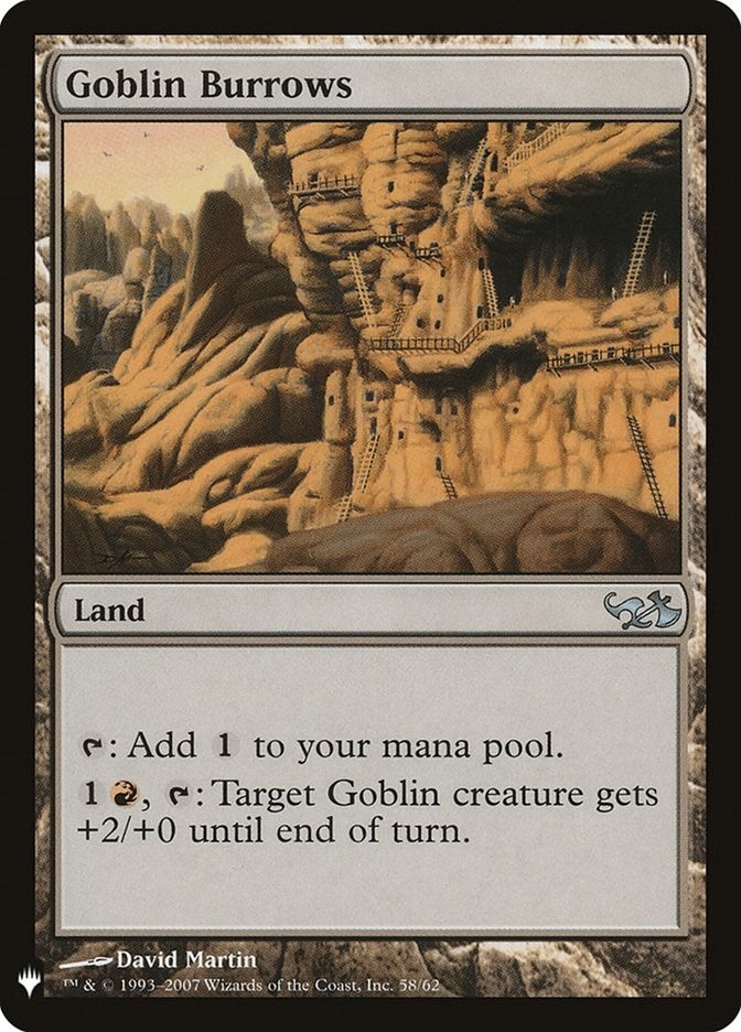 Image for Goblin Burrows (58) (LIST) - Magic: The Gathering