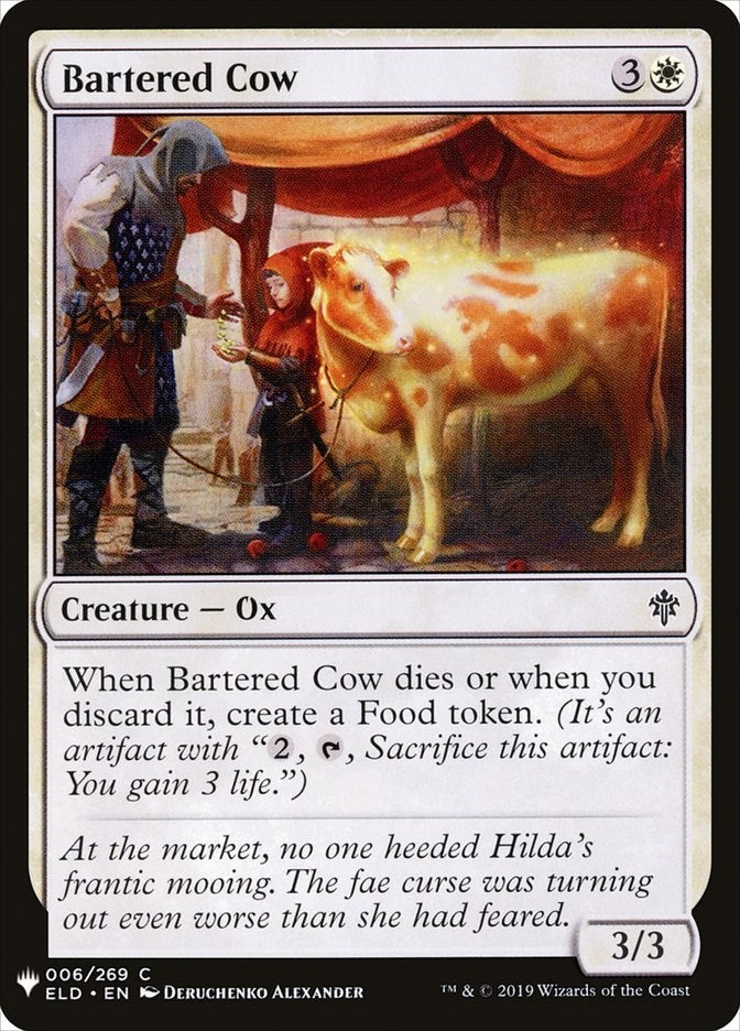 Image for Bartered Cow (6) (LIST) - Magic: The Gathering