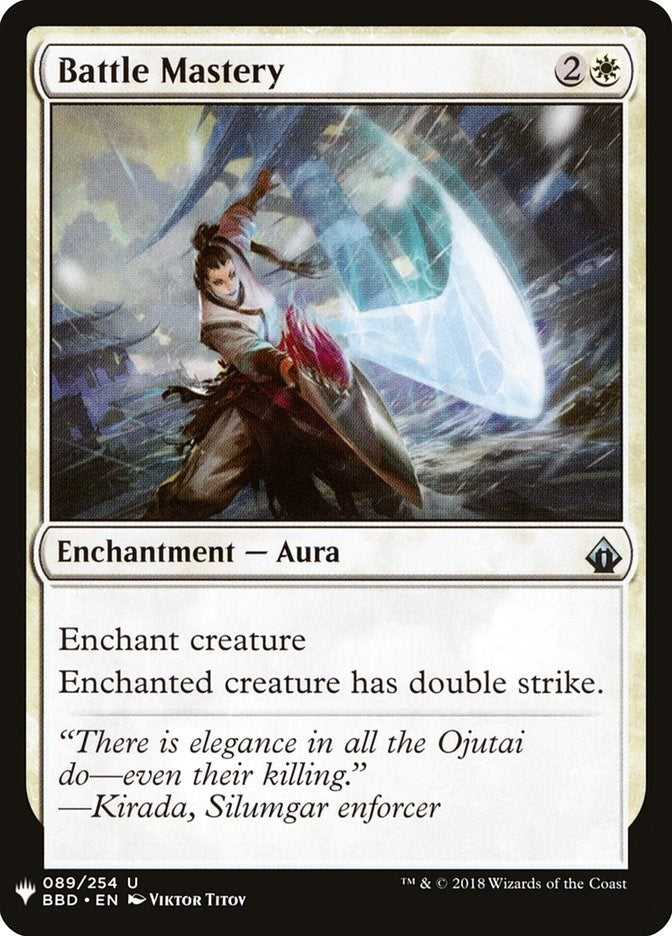 Image for Battle Mastery (89) (LIST) - Magic: The Gathering