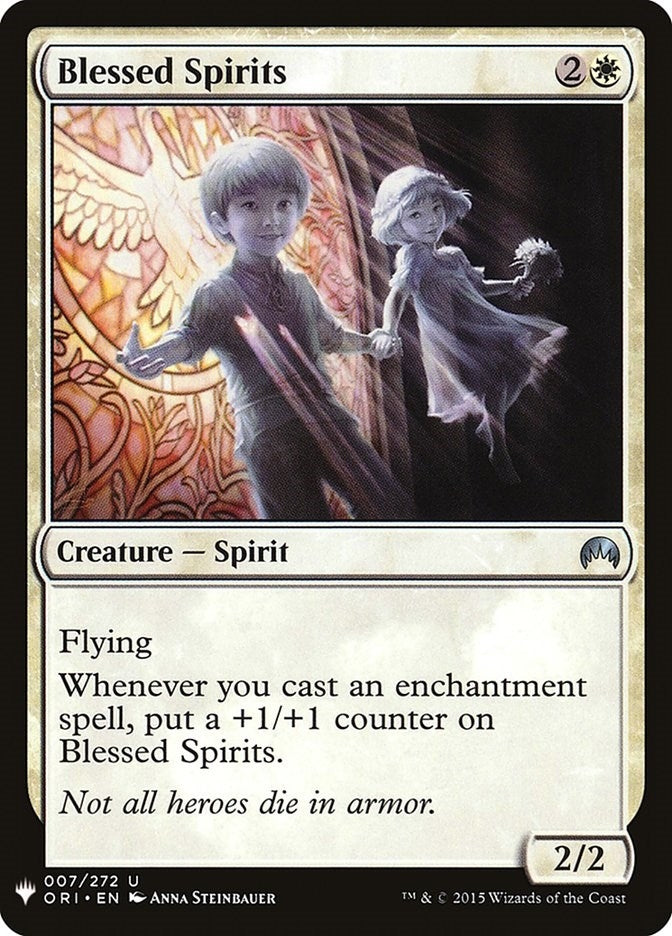 Image for Blessed Spirits (7) (LIST) - Magic: The Gathering
