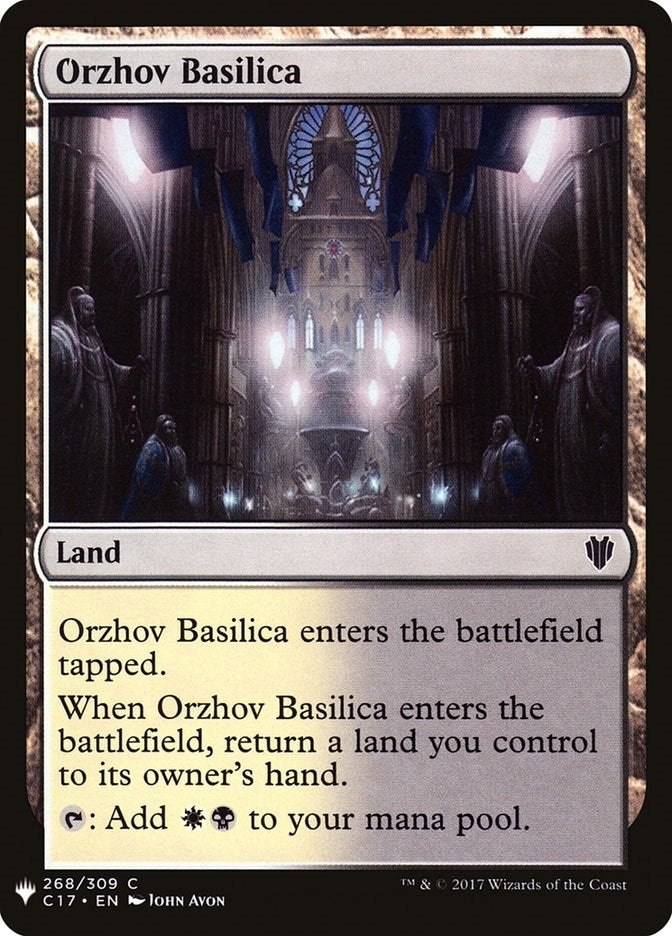 Image for Orzhov Basilica (268) (LIST) - Magic: The Gathering