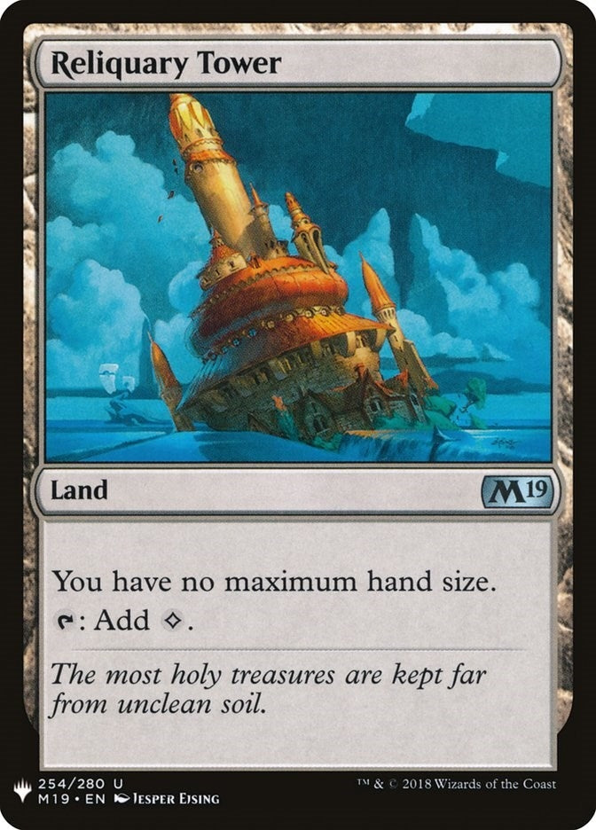 Image for Reliquary Tower (M19) (254) (LIST) - Magic: The Gathering