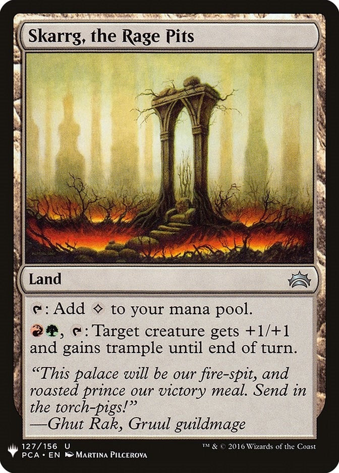 Image for Skarrg, the Rage Pits (127) (LIST) - Magic: The Gathering