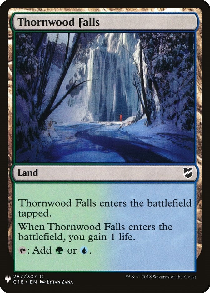 Image for Thornwood Falls (287) (LIST) - Magic: The Gathering