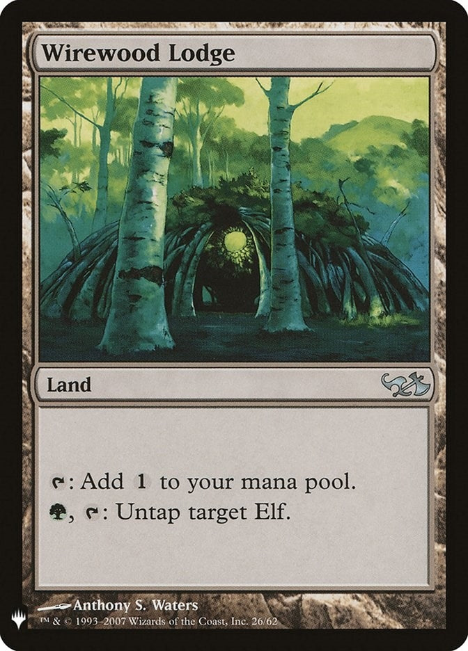Image for Wirewood Lodge (26) (LIST) - Magic: The Gathering