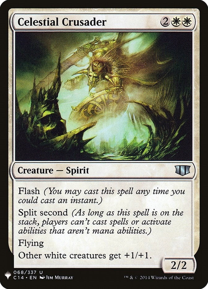 Image for Celestial Crusader (68) (LIST) - Magic: The Gathering
