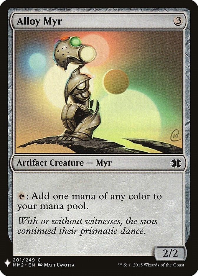 Alloy Myr (201) (LIST)
