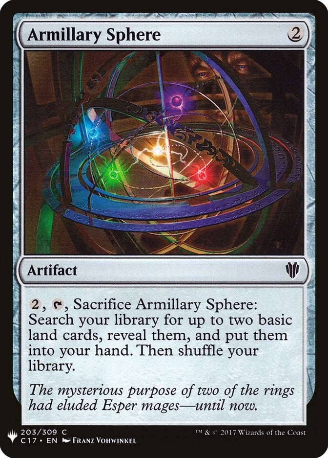 Image for Armillary Sphere (203) (LIST) - Magic: The Gathering