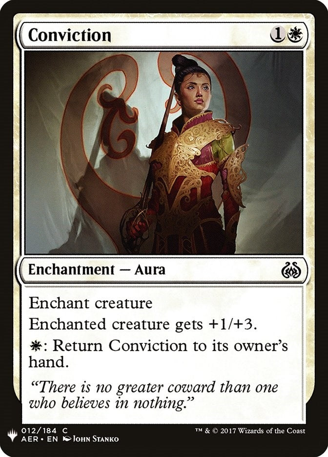 Image for Conviction (12) (LIST) - Magic: The Gathering