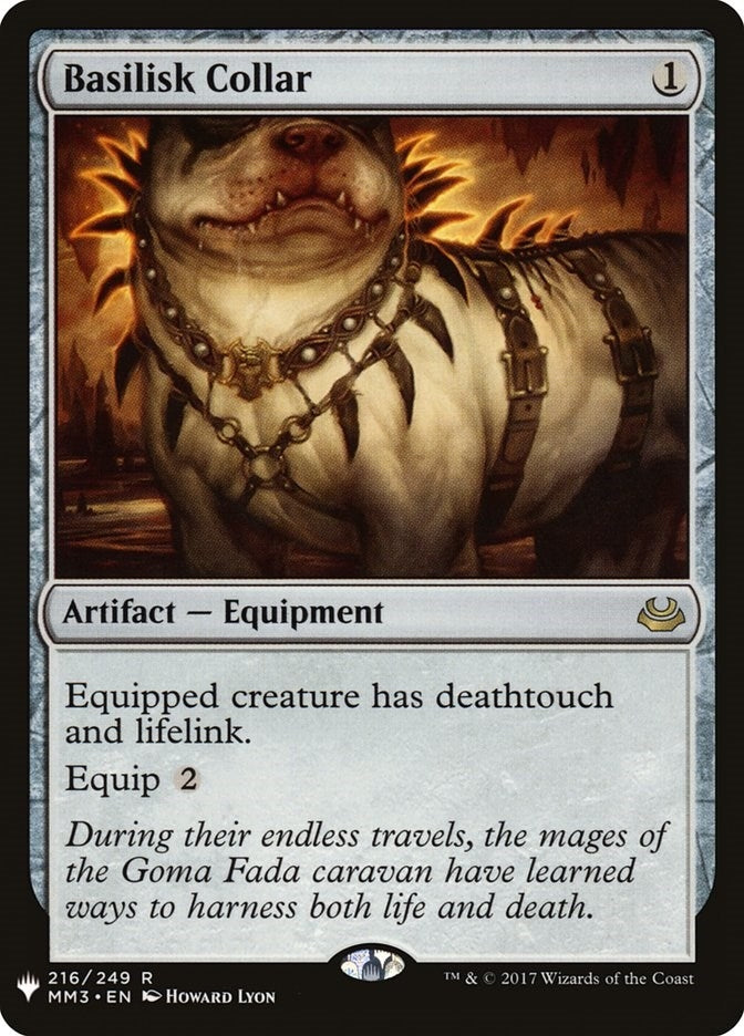 Image for Basilisk Collar (MM3) (216) (LIST) - Magic: The Gathering