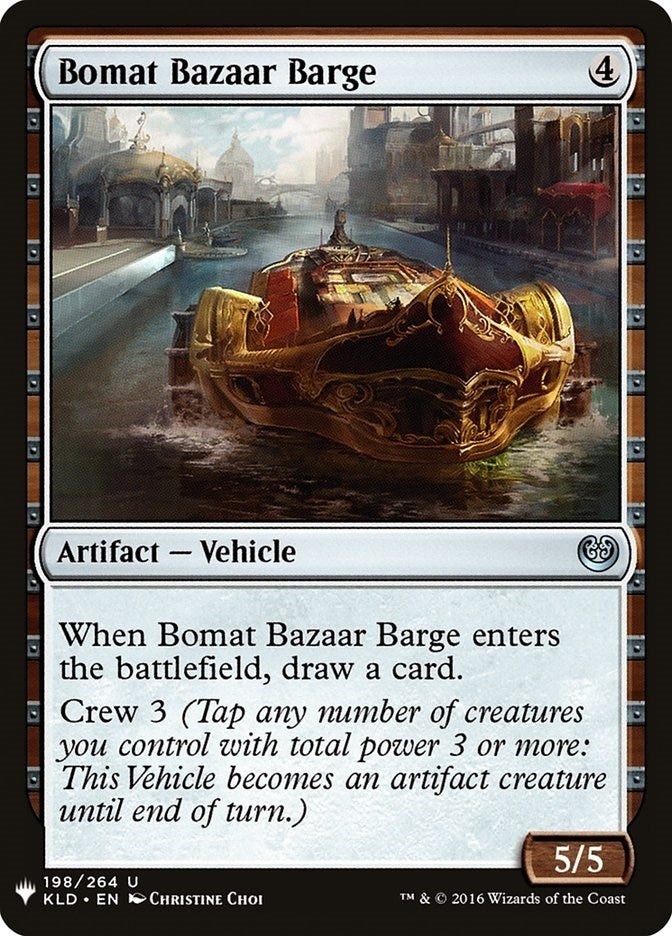 Image for Bomat Bazaar Barge (198) (LIST) - Magic: The Gathering