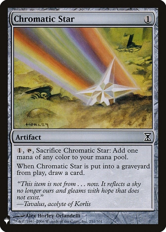 Image for Chromatic Star (251) (LIST) - Magic: The Gathering