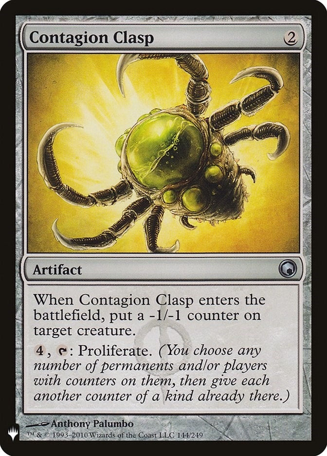 Image for Contagion Clasp (144) (LIST) - Magic: The Gathering