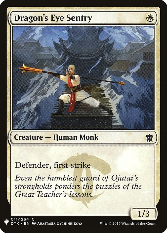 Image for Dragon's Eye Sentry (11) (LIST) - Magic: The Gathering
