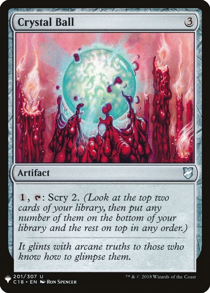 Image for Crystal Ball (201) (LIST) - Magic: The Gathering