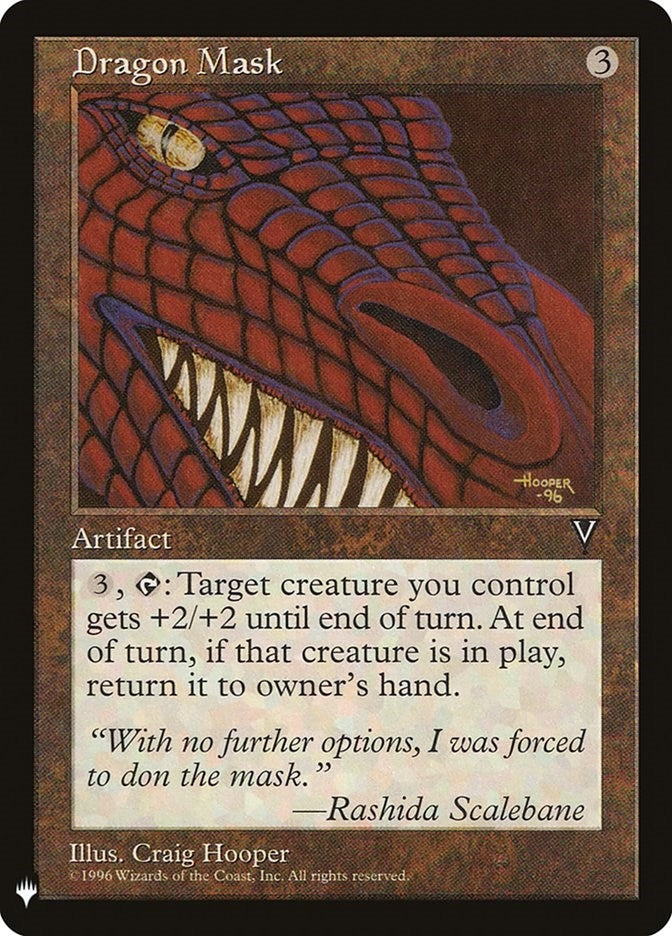 Image for Dragon Mask (144) (LIST) - Magic: The Gathering