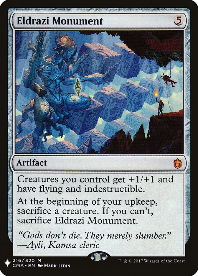 Image for Eldrazi Monument (216) (LIST) - Magic: The Gathering