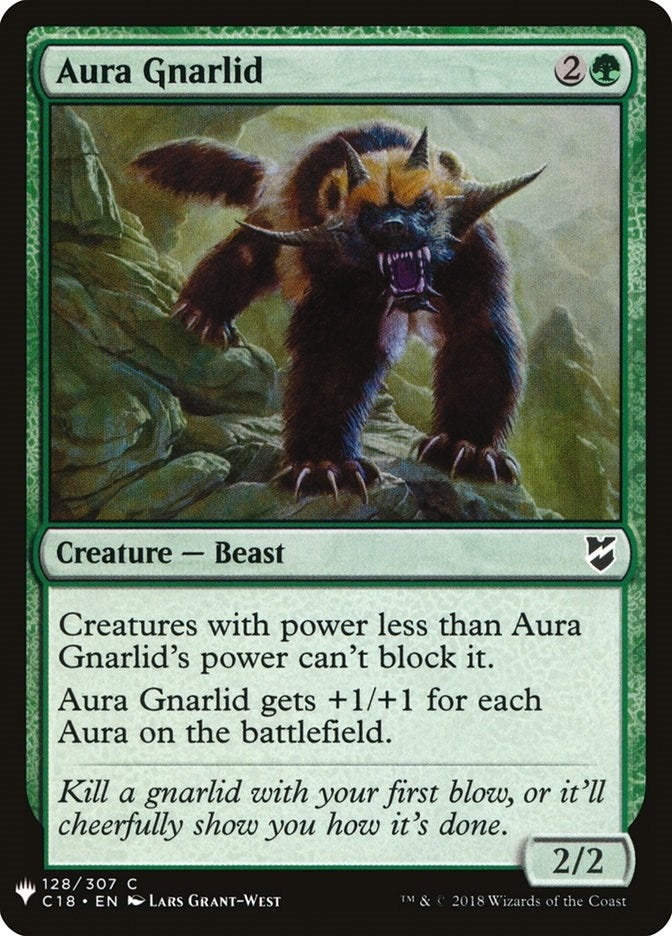 Image for Aura Gnarlid (128) (LIST) - Magic: The Gathering