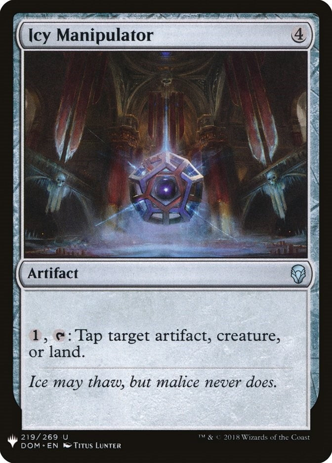 Image for Icy Manipulator (219) (LIST) - Magic: The Gathering