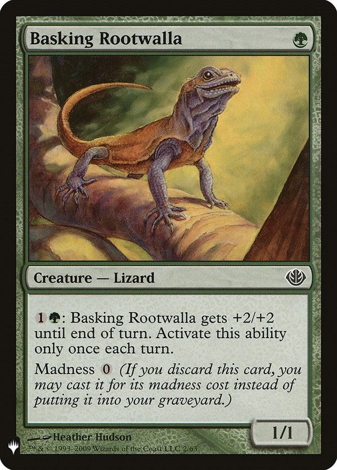Image for Basking Rootwalla (2) (LIST) - Magic: The Gathering