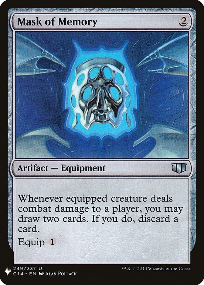 Image for Mask of Memory (249) (LIST) - Magic: The Gathering