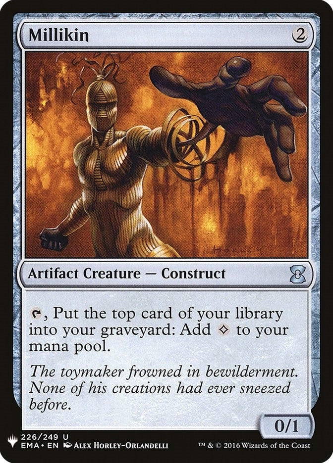 Image for Millikin (226) (LIST) - Magic: The Gathering