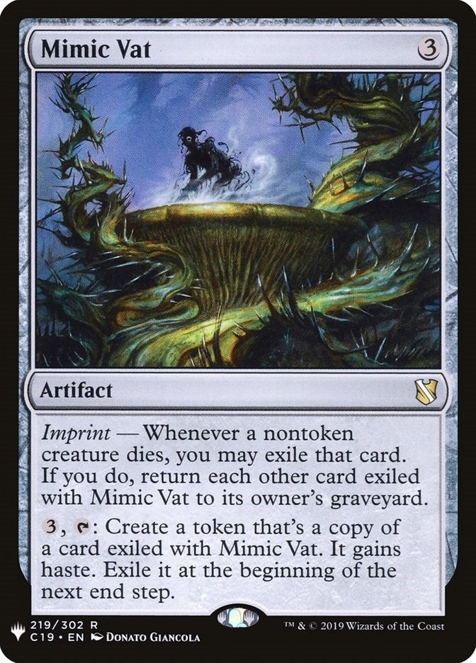 Image for Mimic Vat (219/302) (LIST) - Magic: The Gathering