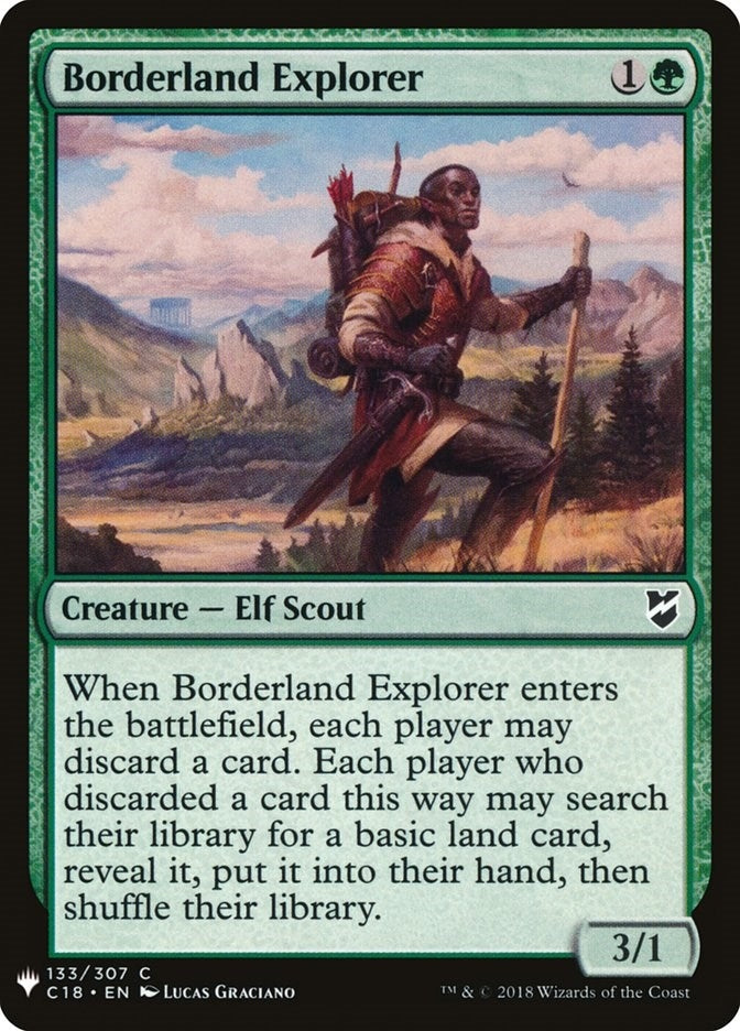 Image for Borderland Explorer (133) (LIST) - Magic: The Gathering