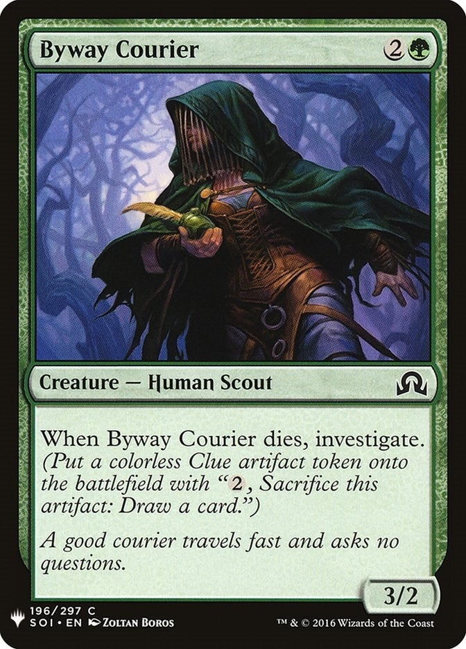 Image for Byway Courier (196) (LIST) - Magic: The Gathering