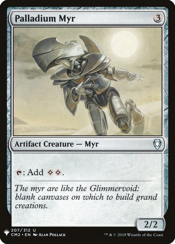 Image for Palladium Myr (207) (LIST) - Magic: The Gathering