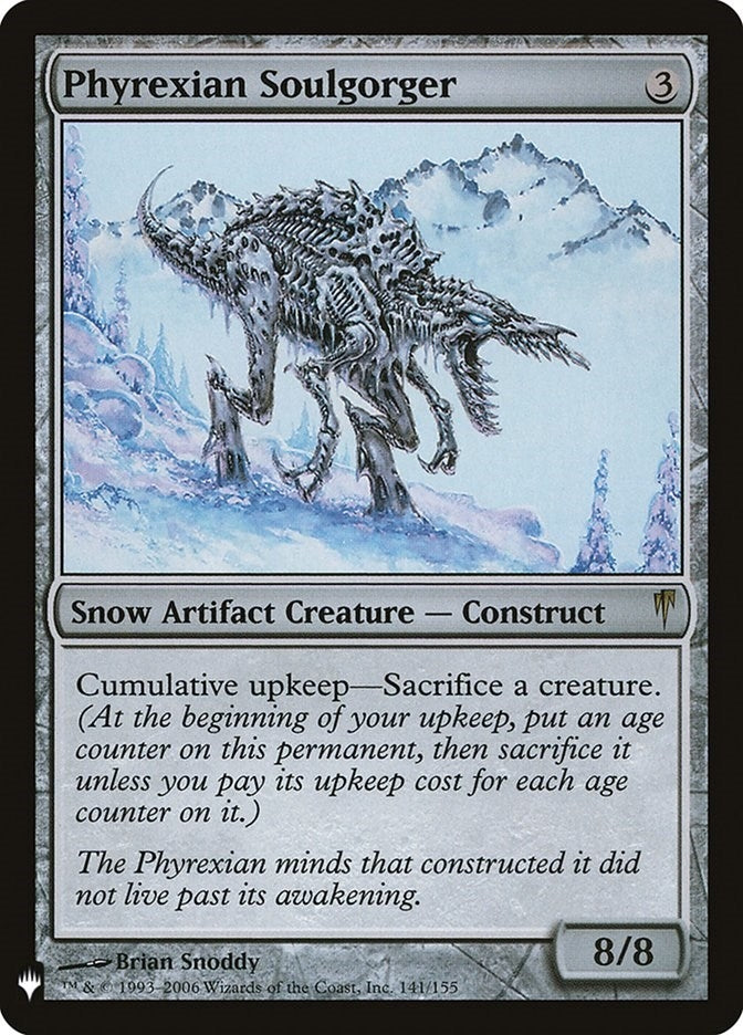 Image for Phyrexian Soulgorger (141/155) (LIST) - Magic: The Gathering