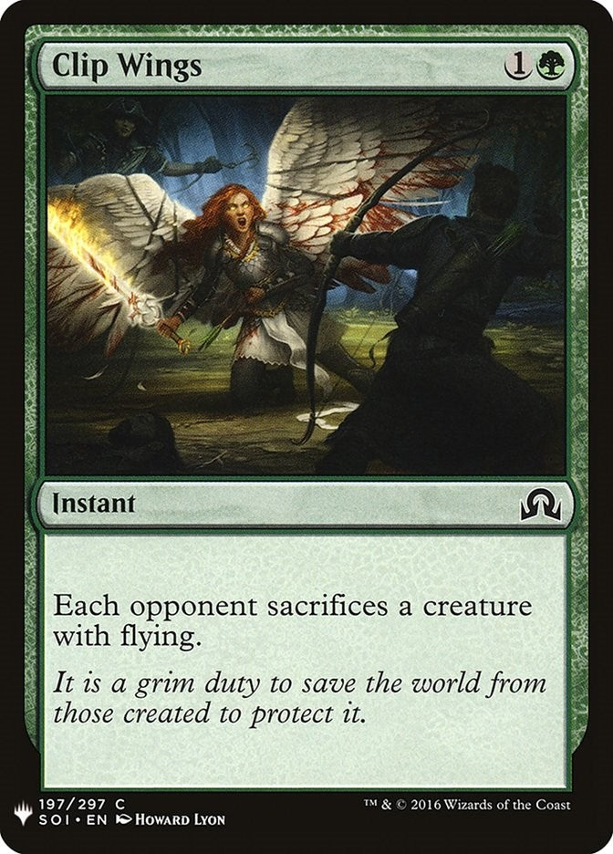 Image for Clip Wings (197) (LIST) - Magic: The Gathering