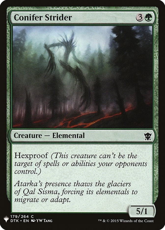 Image for Conifer Strider (179) (LIST) - Magic: The Gathering