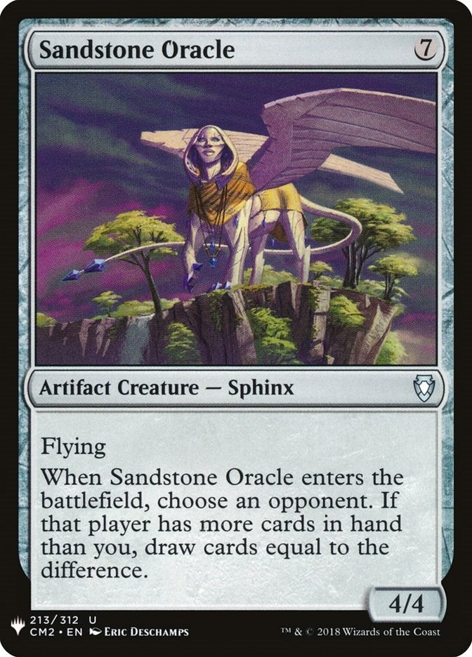 Image for Sandstone Oracle (CM2) (213) (LIST) - Magic: The Gathering
