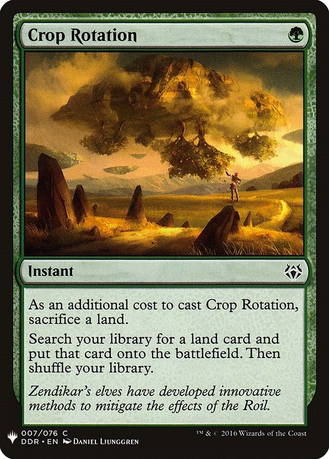 Image for Crop Rotation (7) (LIST) - Magic: The Gathering