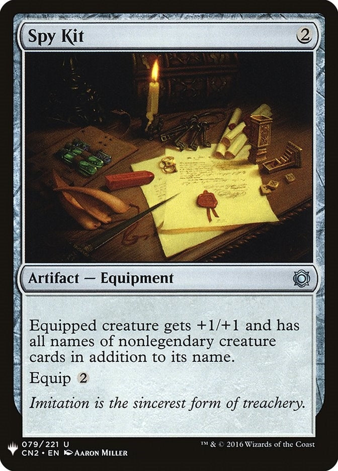 Image for Spy Kit (79) (LIST) - Magic: The Gathering