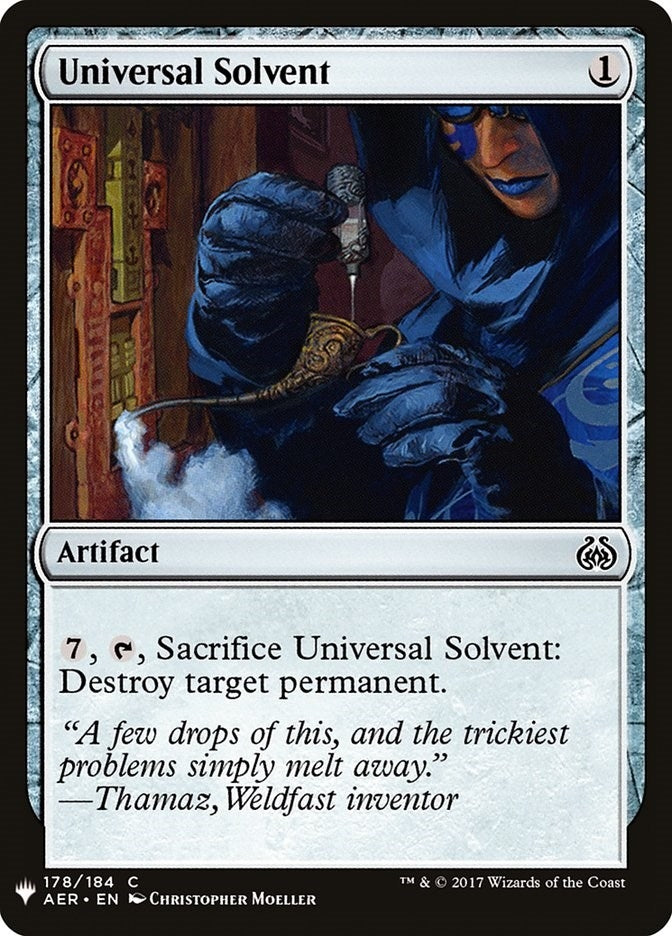 Image for Universal Solvent (178) (LIST) - Magic: The Gathering