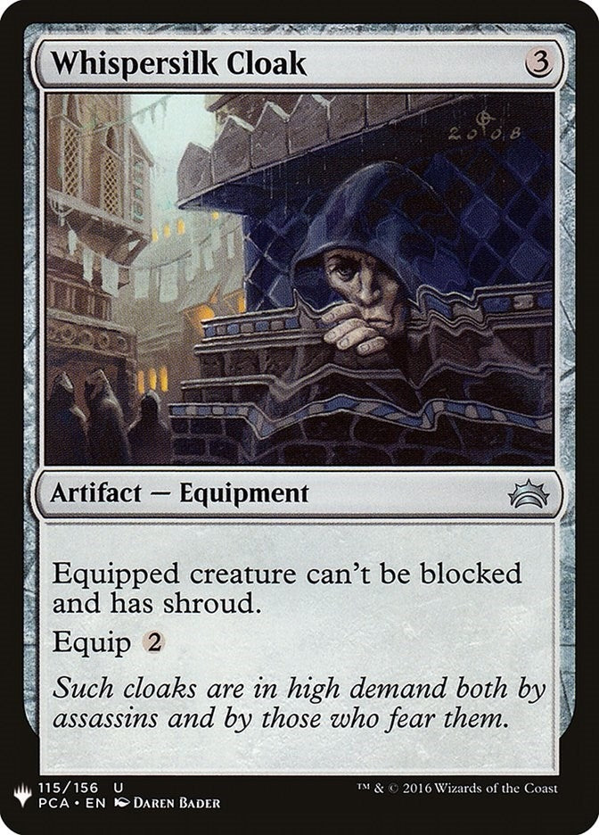 Image for Whispersilk Cloak (PCA) (115) (LIST) - Magic: The Gathering