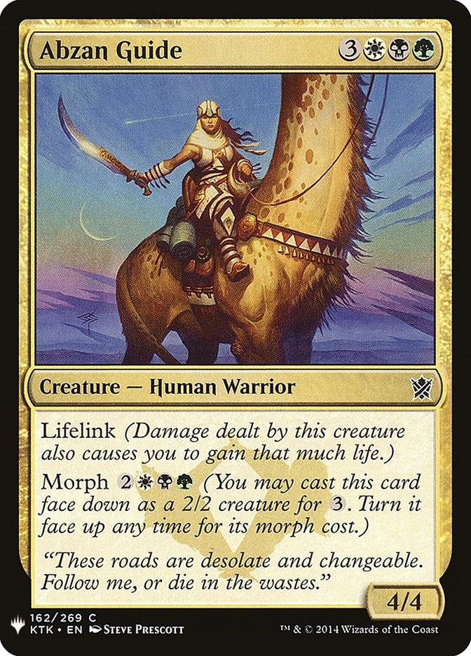 Abzan Guide (162) (LIST)