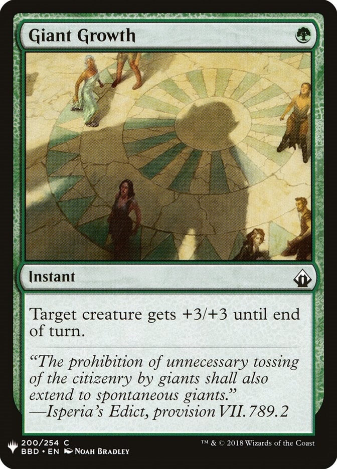 Giant Growth (200) (LIST)