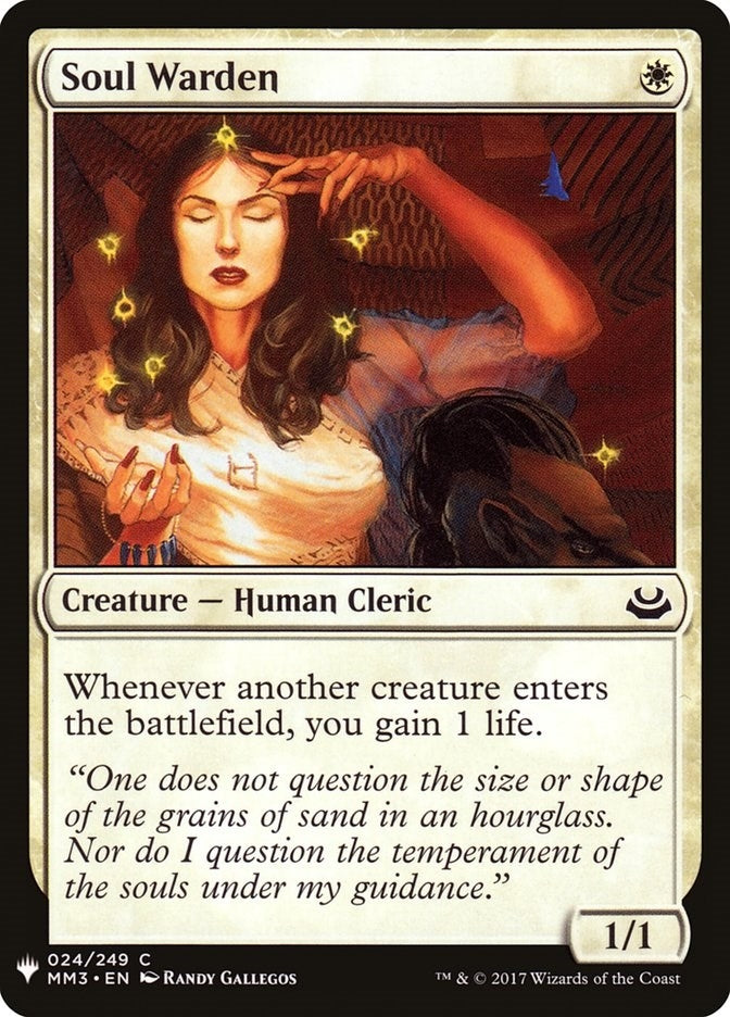Soul Warden (24) (LIST)