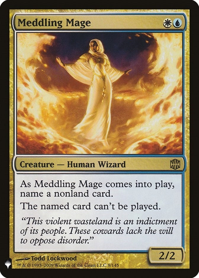 Meddling Mage (8) (LIST)