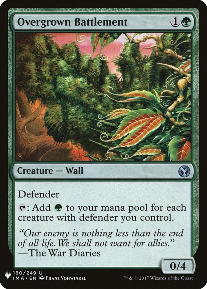 Overgrown Battlement (180) (LIST)