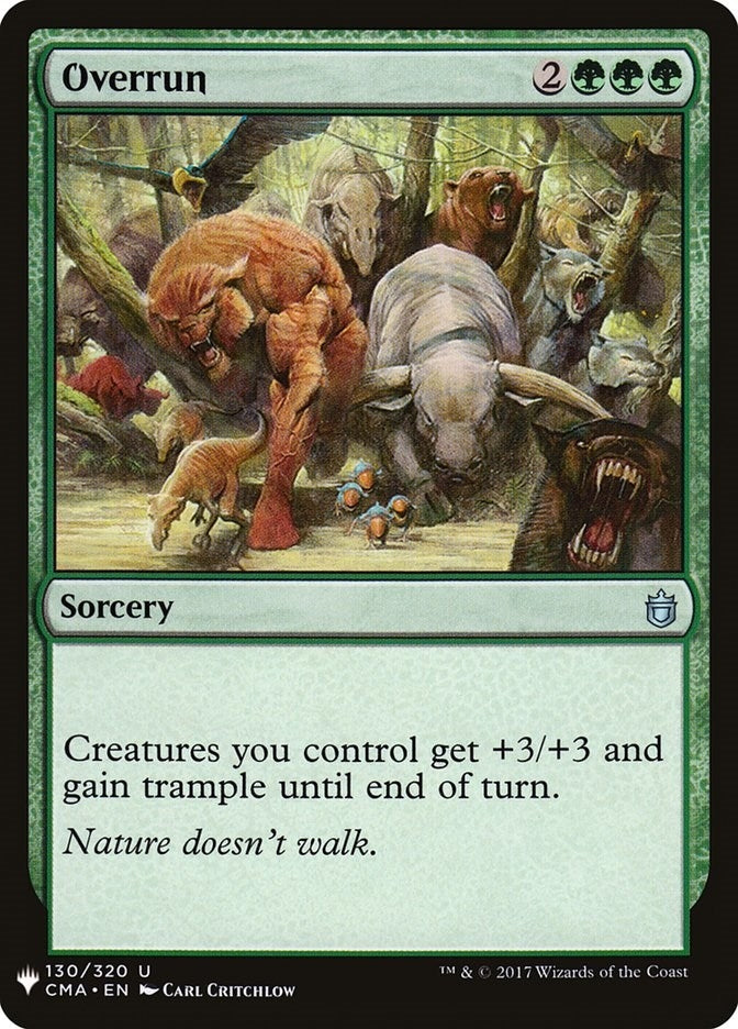 Overrun (130) (LIST)