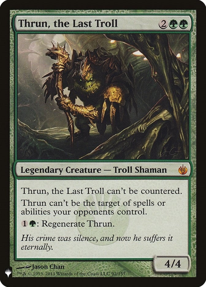 Thrun, the Last Troll (92) (LIST)