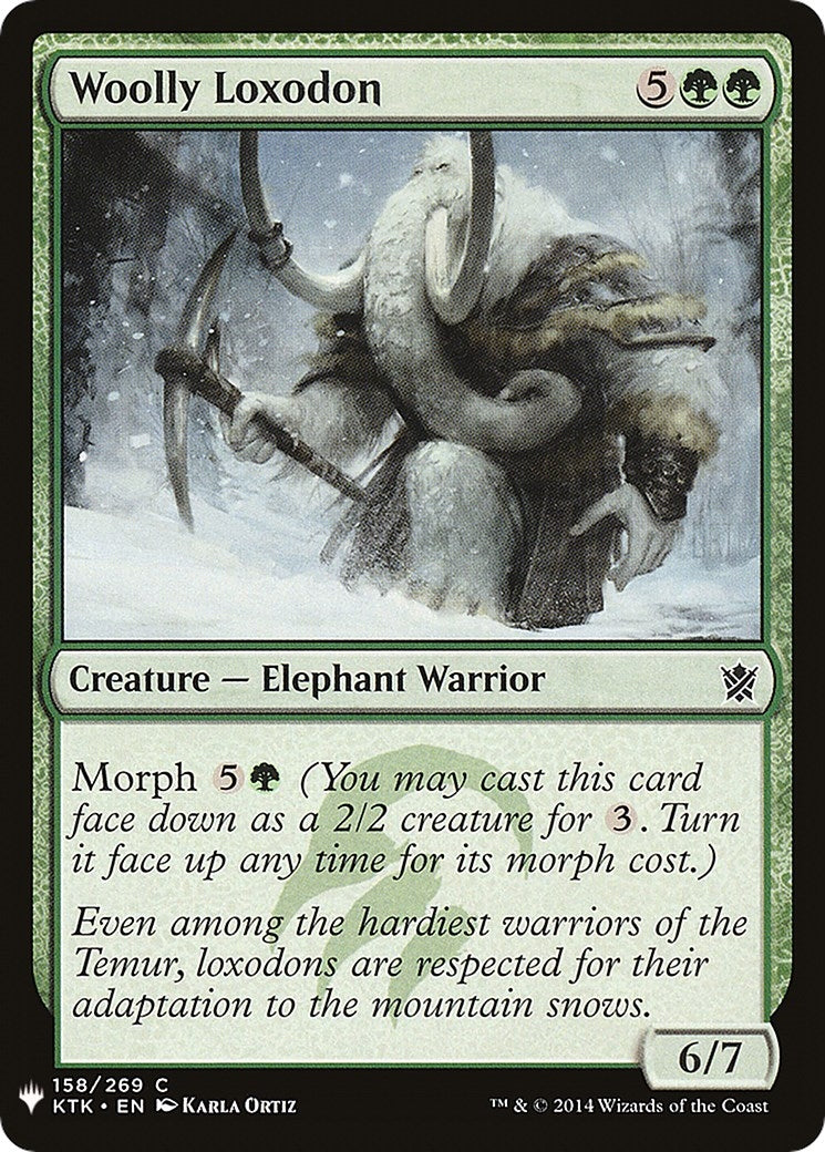 Woolly Loxodon (158) (LIST)