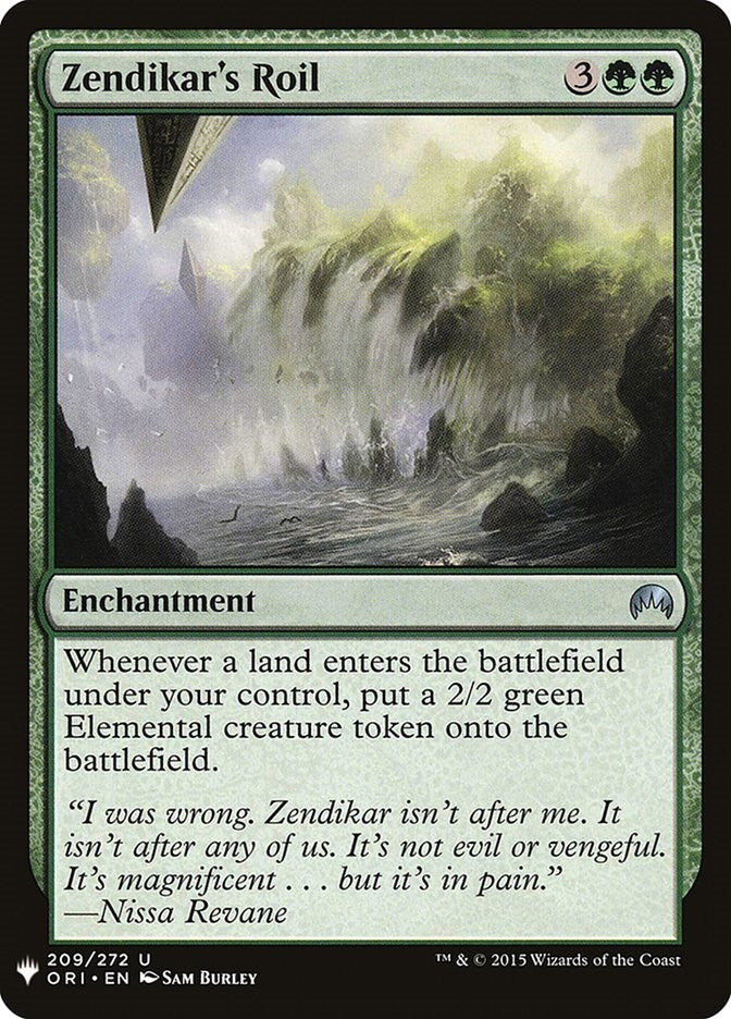 Zendikar's Roil (209) (LIST)