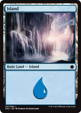 Image for Island (057) (57) (GN2) - Magic: The Gathering