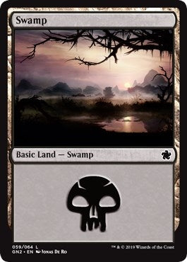 Image for Swamp (059) (59) (GN2) - Magic: The Gathering
