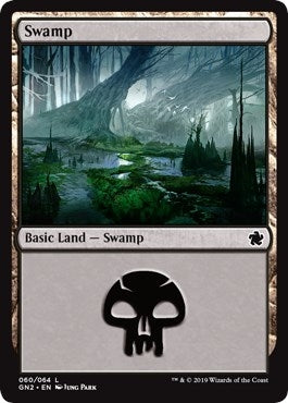 Image for Swamp (060) (60) (GN2) - Magic: The Gathering